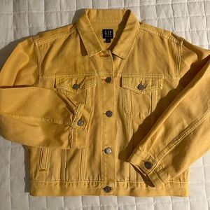 Yellow Denim Jacket GAP